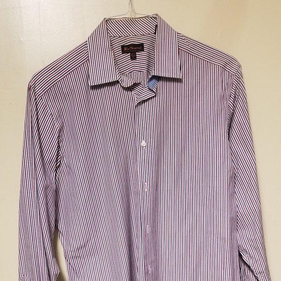 Penguin Striped Dress Shirt - Picture 1 of 1